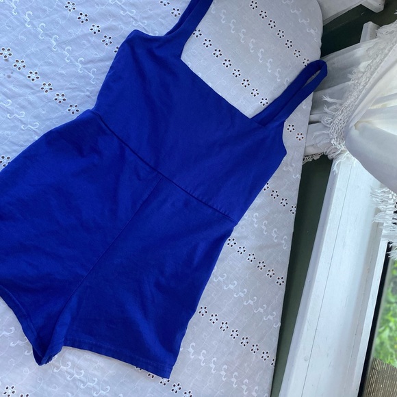 Royal blue romper - Picture 2 of 2
